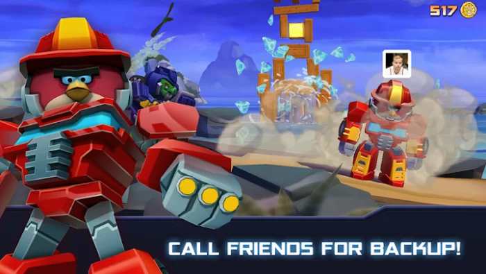Angry Birds Transformers mod apk for android