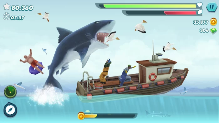 Hungry Shark Evolution mod apk for android