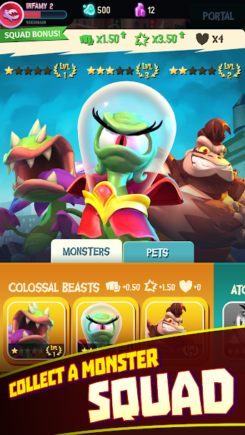 I Am Monster: Idle Destruction mod ak for android