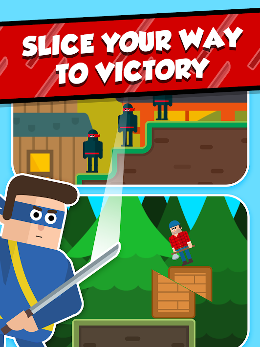 Mr Ninja - Slicey Puzzles mod apk for android
