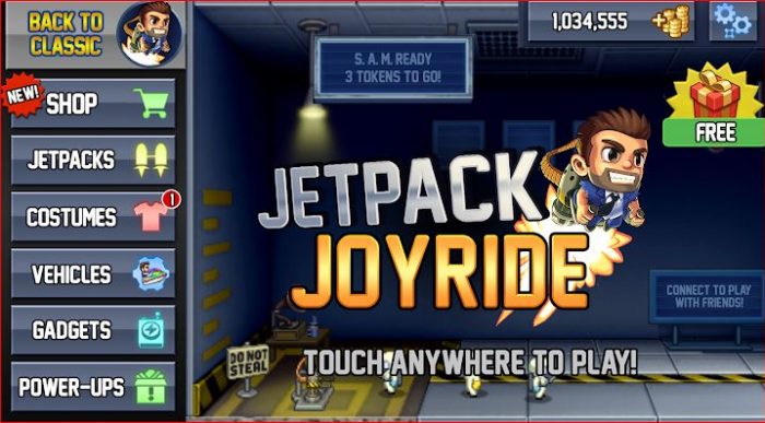 Jetpack Joyride mod apk for Android
