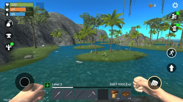 Uncharted Island: Survival mod Apk