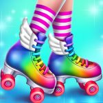 Roller Skating Girls